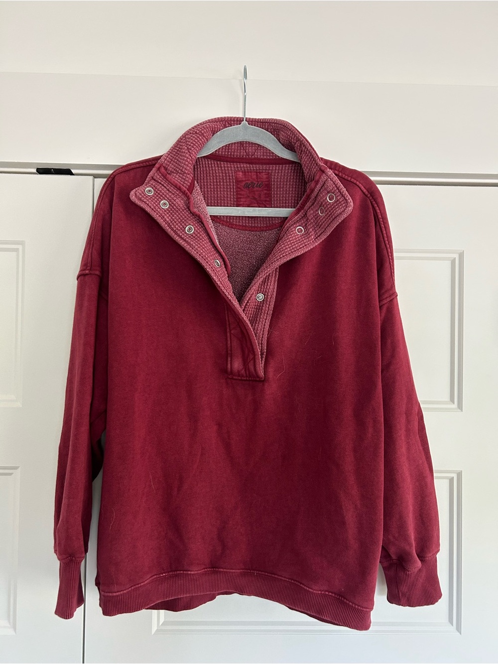 aerie Quarter-Snap Sweatshirt